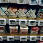 Etiquetas electrónicas de estancos