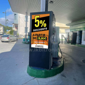 pantalla exterior 75 gasolina lugo