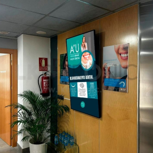 pantalla interior clinica dental salamanca
