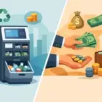 Cajón reciclador frente al efectivo ¿compensa?